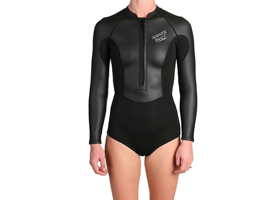 短い一つのネオプレンの水着の滑らかな皮の通気性のライト級選手 サプライヤー
