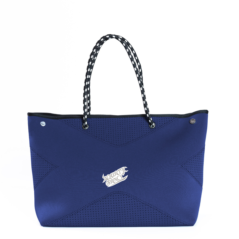 青く柔らかいネオプレン浜袋/女性Tote Handbag For Cosmeticsを作って下さい サプライヤー