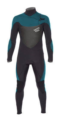 ブラック・アンド・ブルーのスキューバ ダイビングのウェットスーツのアーゴノミックスのパネルのずっと袖の保護 サプライヤー