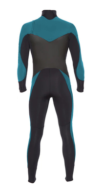 ブラック・アンド・ブルーのスキューバ ダイビングのウェットスーツのアーゴノミックスのパネルのずっと袖の保護 サプライヤー
